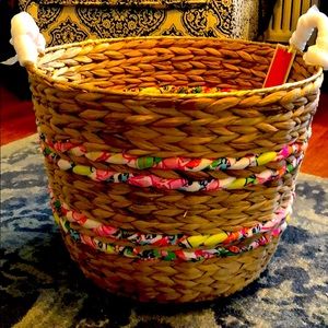 NWT Lilly for Target woven basket